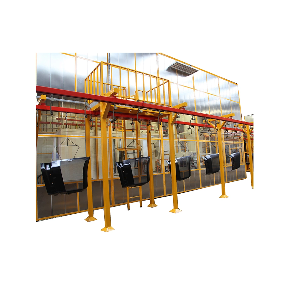 China Batch Powder Coating Curing Oven/Booth/Gun for Steel Pipes